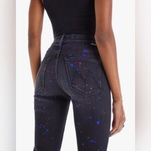 MOTHER The Insider Ankle in
Rain City Lights / Size 26